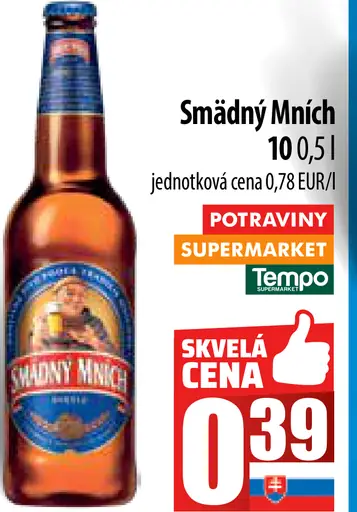Smädný Mních plechovka