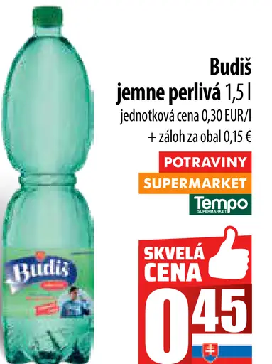 Budiš jemne perlivá