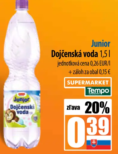 Junior Dojčenská voda