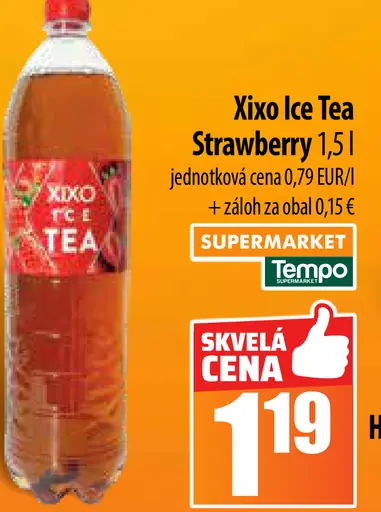 Xixo Ice Tea strawberry