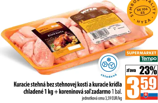 Hyza Kuracie stehná a krídla