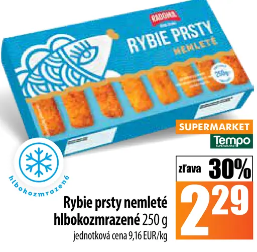 Vitana Rybie prsty nemleté hlbokozmrazené