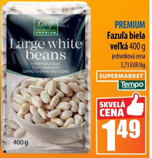 Coop Fazula biela veľká