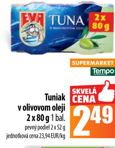 Eva Tuniak v olivovom oleji