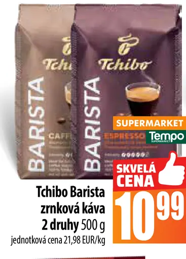 Tchibo Barista zrnková káva
