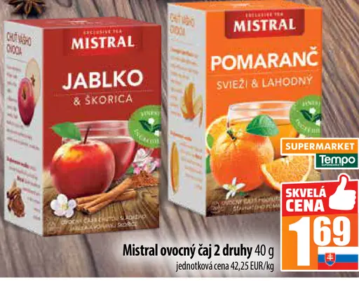 Mistral Baza ovocný čaj