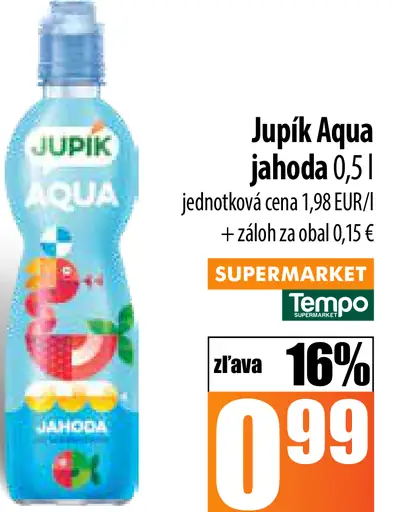 Jupík Aqua Jahoda