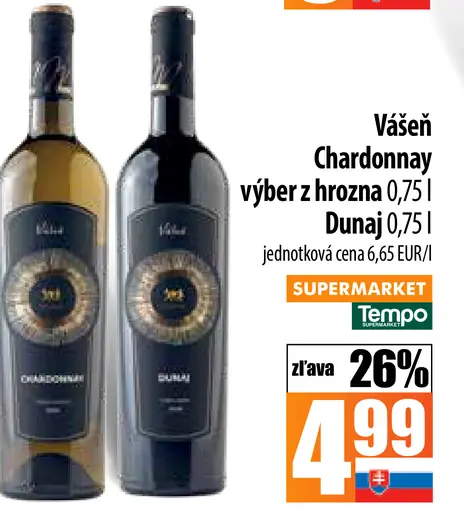 Vášeň Chardonnay výber z hrozna