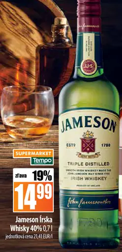 Jameson írská whisky