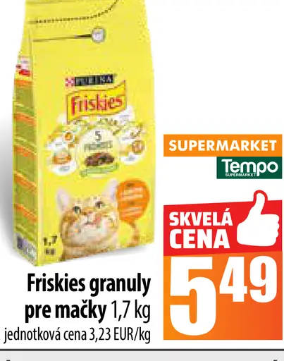 Friskies granuly pre mačky