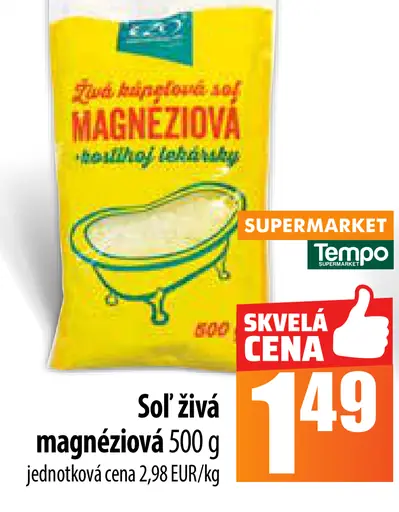 Soľ živá magnéziová