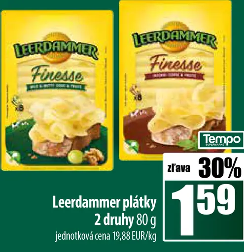 Leerdammer plátky