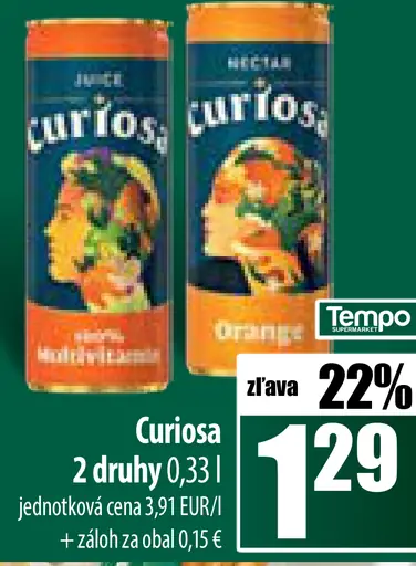 Curiosa Multivitamínová šťava