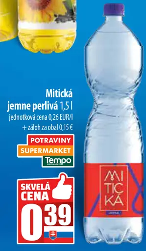 Mitická jemne perlivá