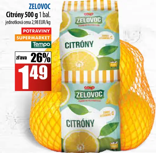 Zelovoc Citróny