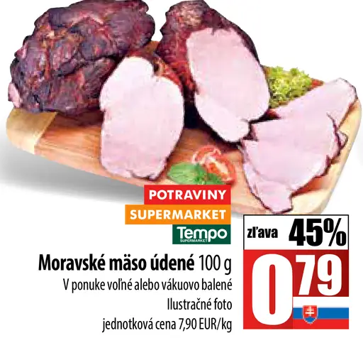 Moravské mäso údené