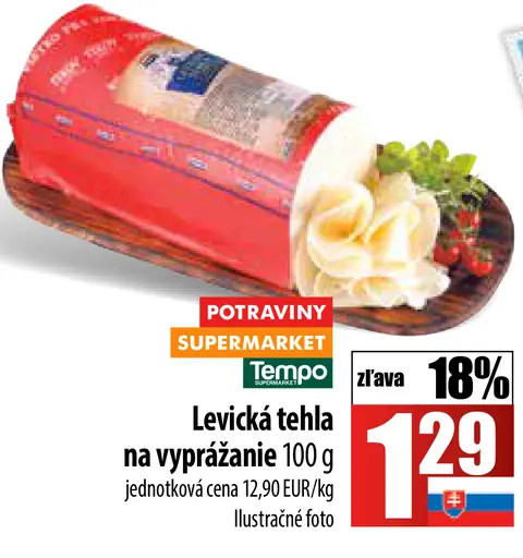 Levicá tehla na vyprážanie syr