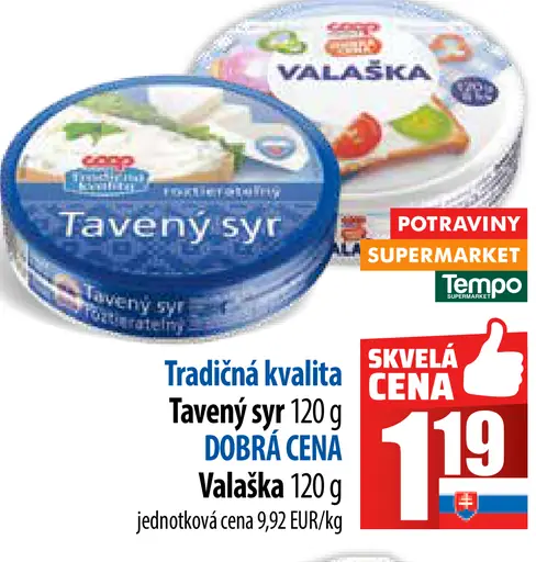 Tradícia kvality tavený syr