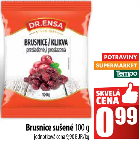 Dr. Ensa Brusnice sušené