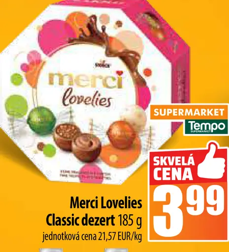 Merci Lovelies Classic dezert