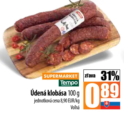 Inovec Údená klobása