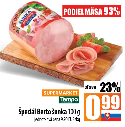 Špeciál Berto šunka