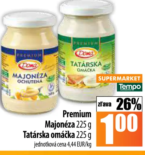 Zena Premium Majonéza, Tatárska omáčka