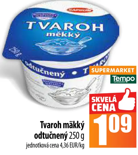 Tvaroh jemný mäkký