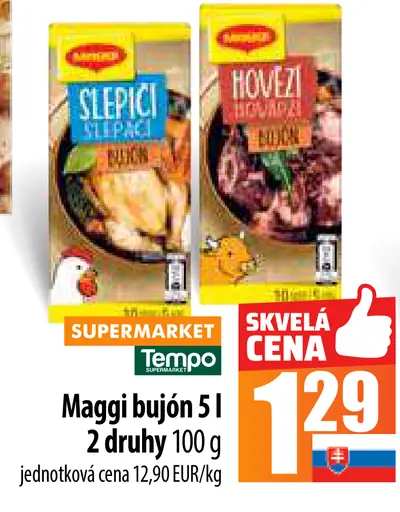 Maggi bujón 5 l 2 druhy