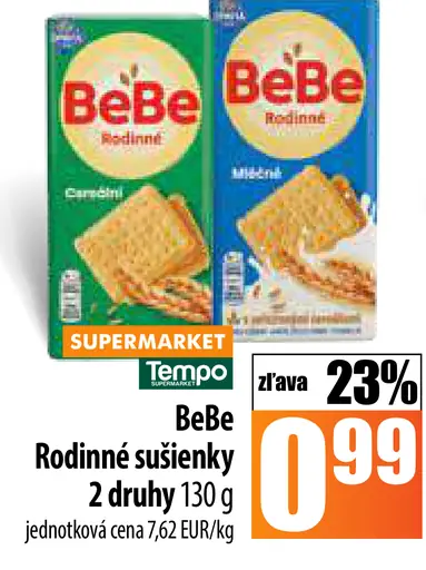 BeBe Rodinné sušienky