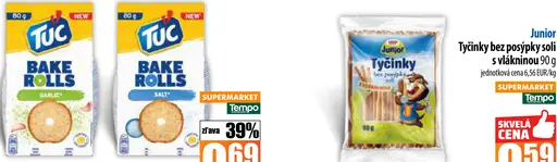 Tuc Bake Rolls