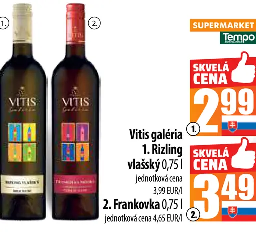 Vitis galéria Rizling vlašský