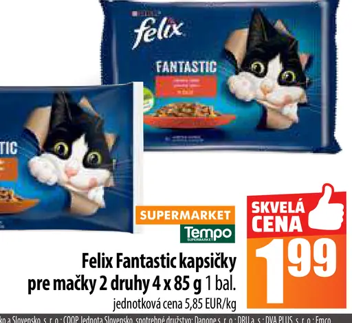 Felix Fantastic kapsičky pre mačky