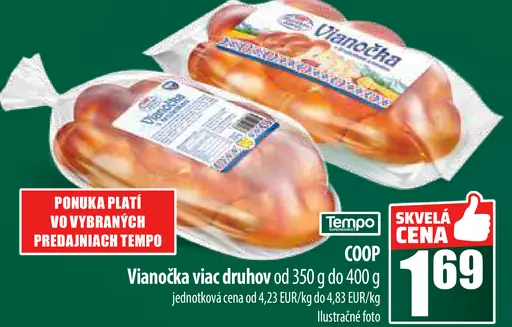 COOP Vianočka viac druhov