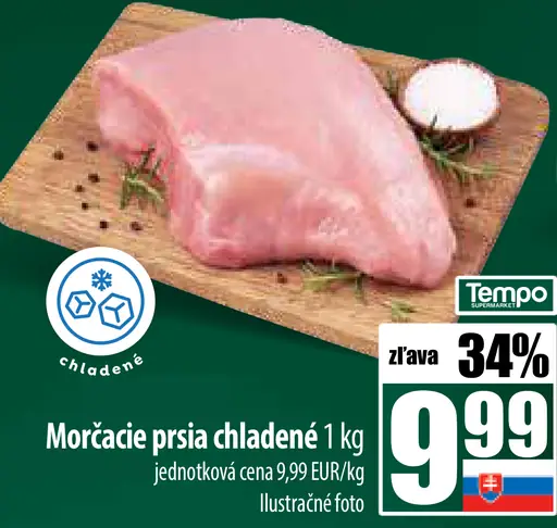 Morčacie prsia chladené