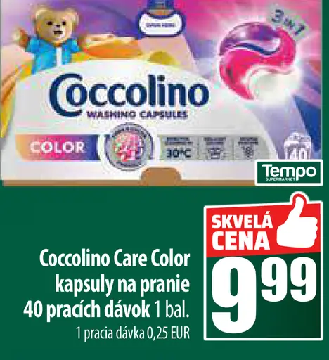 Coccolino Care Color kapsuly na pranie