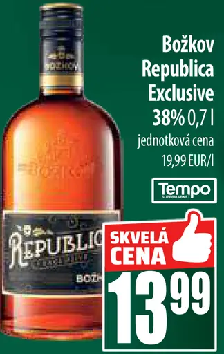 Božkov Republica Exclusive 38%