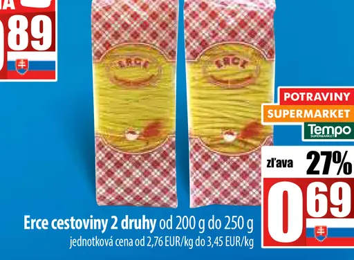 Erce cestoviny