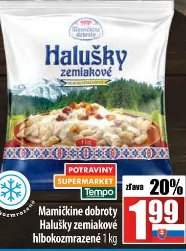 Maminkine dobroty Halušky zemiakové