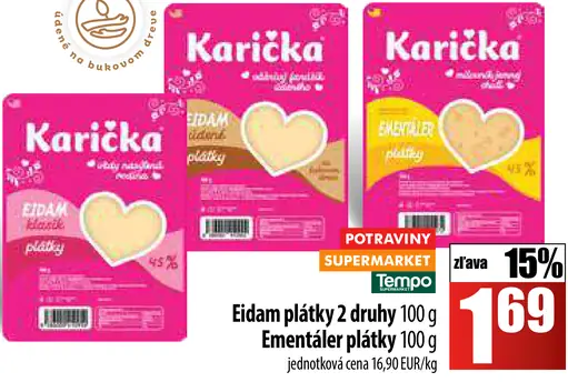 Karička Eidam plátky