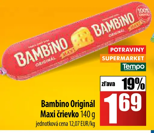 Bambino Originál Maxi črievko