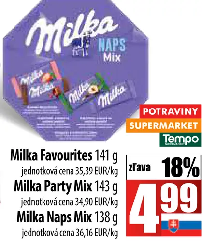 Milka Naps Mix
