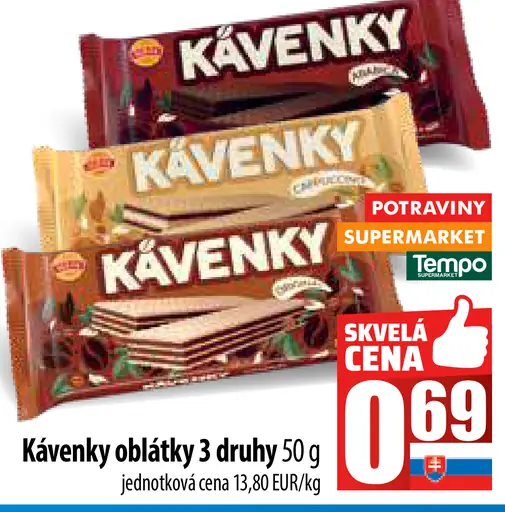 Kávenky oblátky