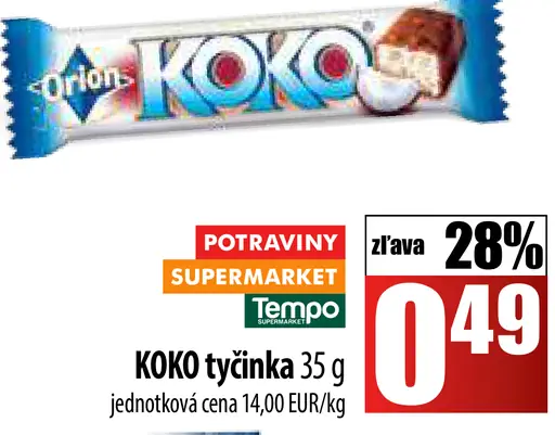 KOKO tyčinka