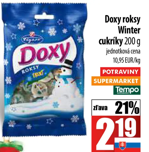 Doxy roksy Winter cukríky