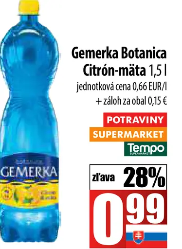 Gemerka Botanica Citro-mäta