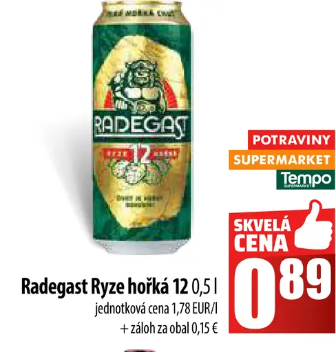 Radegast Ryze hořká 12