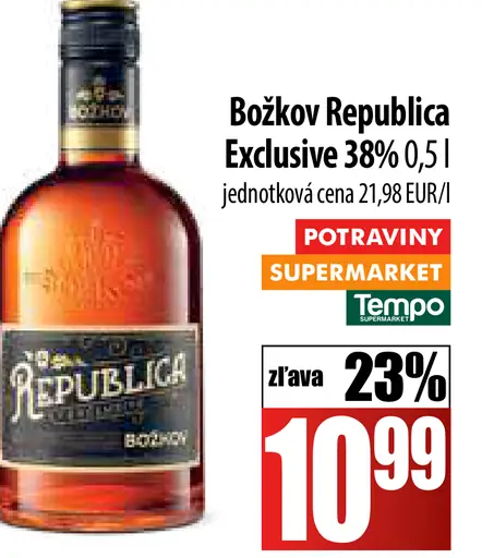 Božkov Republica Exclusive 38%