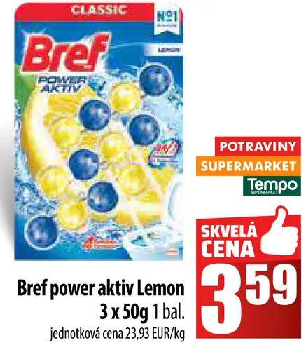 Bref Power Aktiv Lemon
