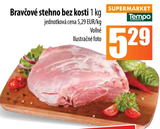 Bravčové stehno bez kosti
